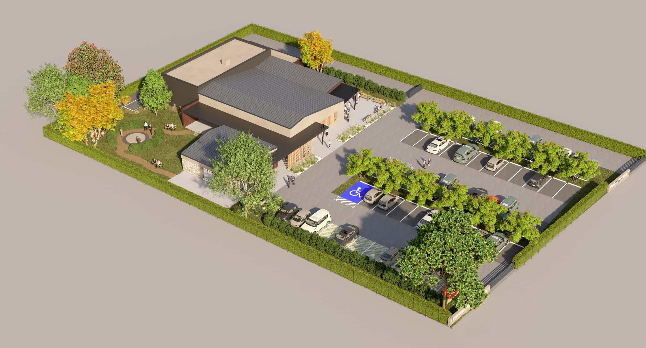 Saint-Junien - Layout